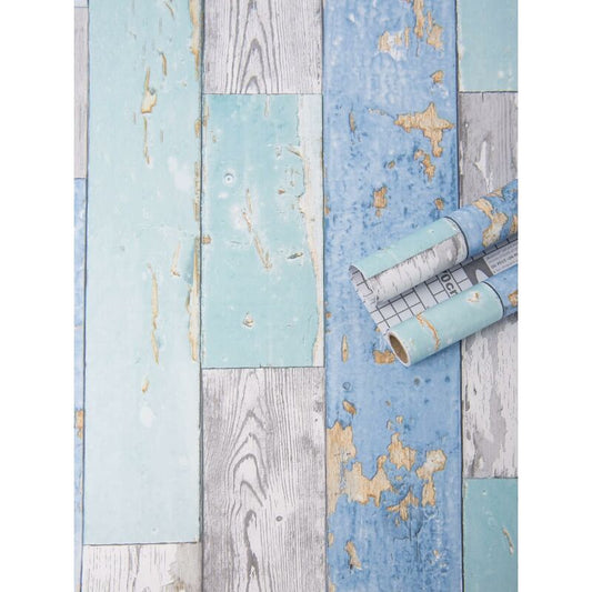 Self Adhesive Vinyl Wallpaper For Furniture Countertop Wood Grain Pattern Decorative Sticker,0.45*6M V1188-MS-227-2797