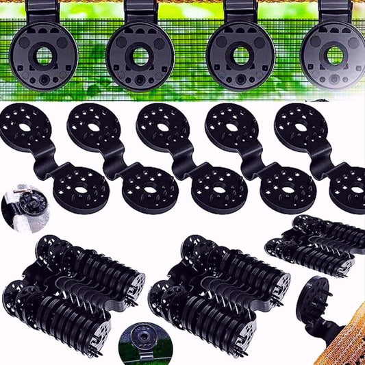 50 pcs Practical Heavy Duty Fixing Clip For Privacy Screen Fabric Sunshade In Greenhouse V1188-MS-227-2805