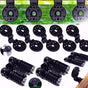 50 pcs Practical Heavy Duty Fixing Clip For Privacy Screen Fabric Sunshade In Greenhouse V1188-MS-227-2805