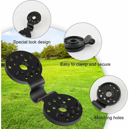50 pcs Practical Heavy Duty Fixing Clip For Privacy Screen Fabric Sunshade In Greenhouse V1188-MS-227-2805