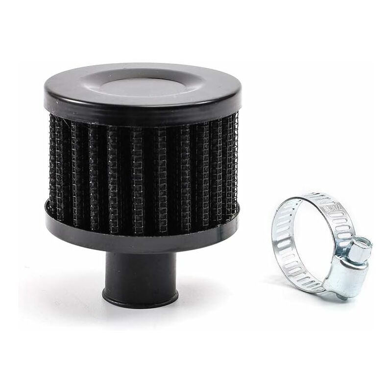 Universal Interface Motorcycle Air Oil Filters Car Cold Air Intake Filter 12Mm Vent Turbo Crankcase Breather V1188-MS-227-2806