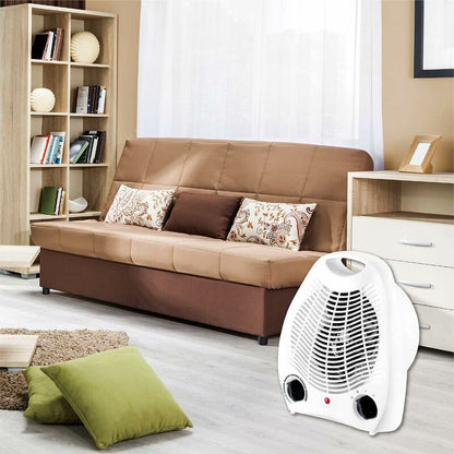 Electric Fan Heater, Electric Stove, 1000W / 2000W, Hot Air Thermo Convector 2 Powers Intuitive Button, V1188-MS-227-2810