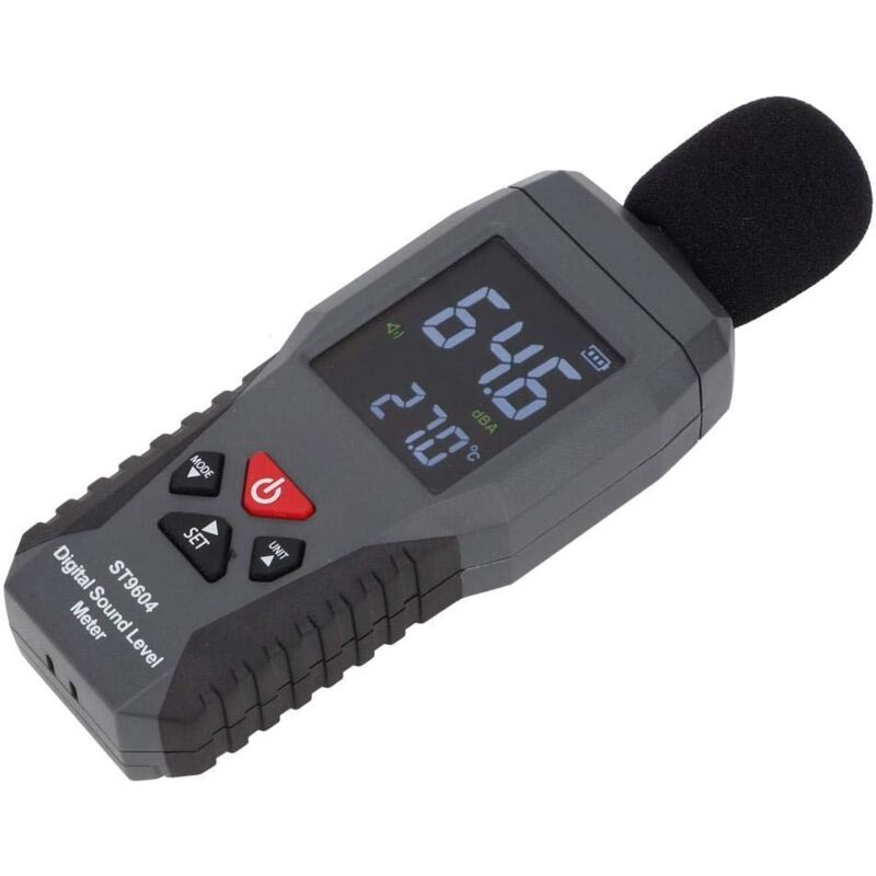 Sound Level Meter Smart Sensor Sound Level Meter Sound Level Recorder Noise Tester Digital Audio Sound Meter, V1188-MS-227-2813