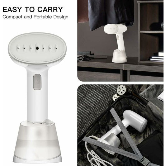Portable Travel Vertical Steamer, 230Ml, 1200W Handy Steam Iron Fast Heat-Up, 18G/Min Steam, For Clothes, V1188-MS-227-2819