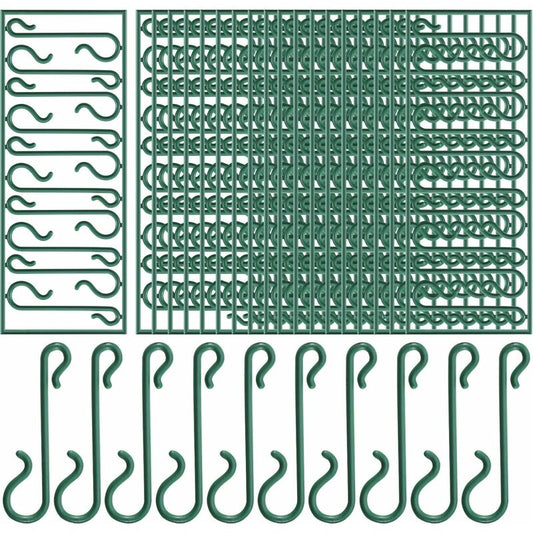 Green Christmas Tree Hooks Christmas Hook Mini Hangers For Christmas Tree, Christmas Wreath, Christmas Vine V1188-MS-227-2822