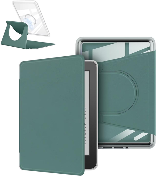 360 degrees Rotating & Detachable Magnetic Case for 7" Kindle Paperwhite 12th Generation (2024) - Auto V1188-MS-305-011