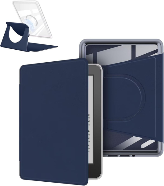360 degrees Rotating & Detachable Magnetic Case for 7" Kindle Paperwhite 12th Generation (2024) - Auto V1188-MS-305-013