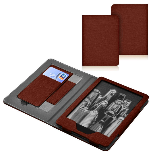 Lainergie Case for Kindle Paperwhite 7"/6.8" (12th/11th Gen, 2024/2021) , Slim PU Shell Cover with Stand, V1188-MS-305-021