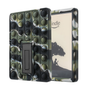 Pop It Fidget Case for Kindle Paperwhite 5 (6.8") - Rainbow Silicone Protective Cover with Stand, Camouflage V1188-MS-305-025
