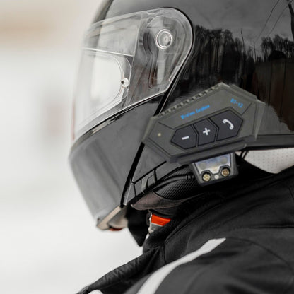 Bluetooth Headset Communication | Motorcycle Helmet | IP67 Waterproof | Motorcycle Accessory | Bluetooth 4.2 V1188-MS-313-0001