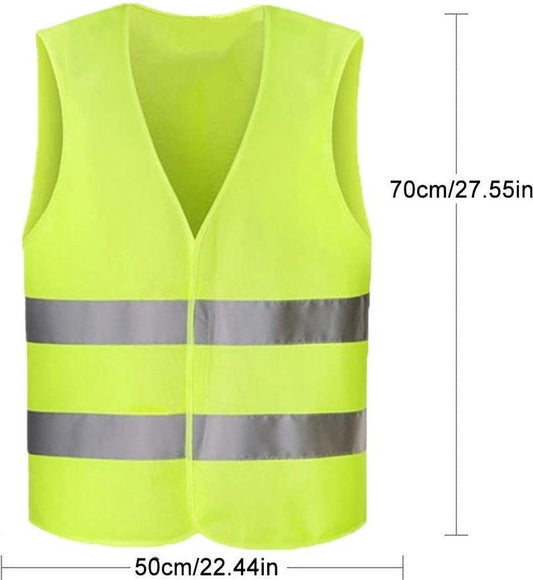 Doodadeals Safety Vests - Yellow - 2-Piece Set for Young Adults V1188-MS-313-0010