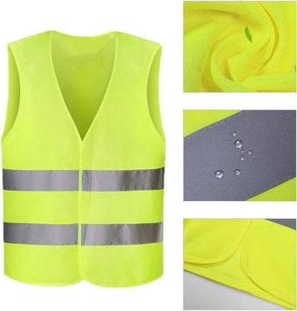 Doodadeals Safety Vests - Yellow - 2-Piece Set for Young Adults V1188-MS-313-0010