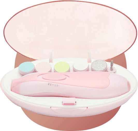 Smart-Tech Baby Electric Nail Files - Baby Nail Care - LED - Baby Nail Files - Pink V1188-MS-313-0017
