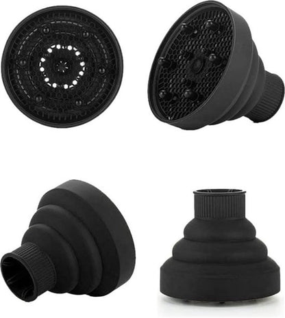 Universal Hair Dryer Diffuser Nozzle - Universal Silicone for Curls, Universal for Brushes V1188-MS-313-0030