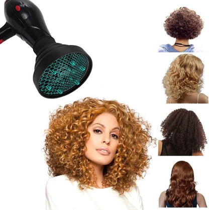 Universal Hair Dryer Diffuser Nozzle - Universal Silicone for Curls, Universal for Brushes V1188-MS-313-0030