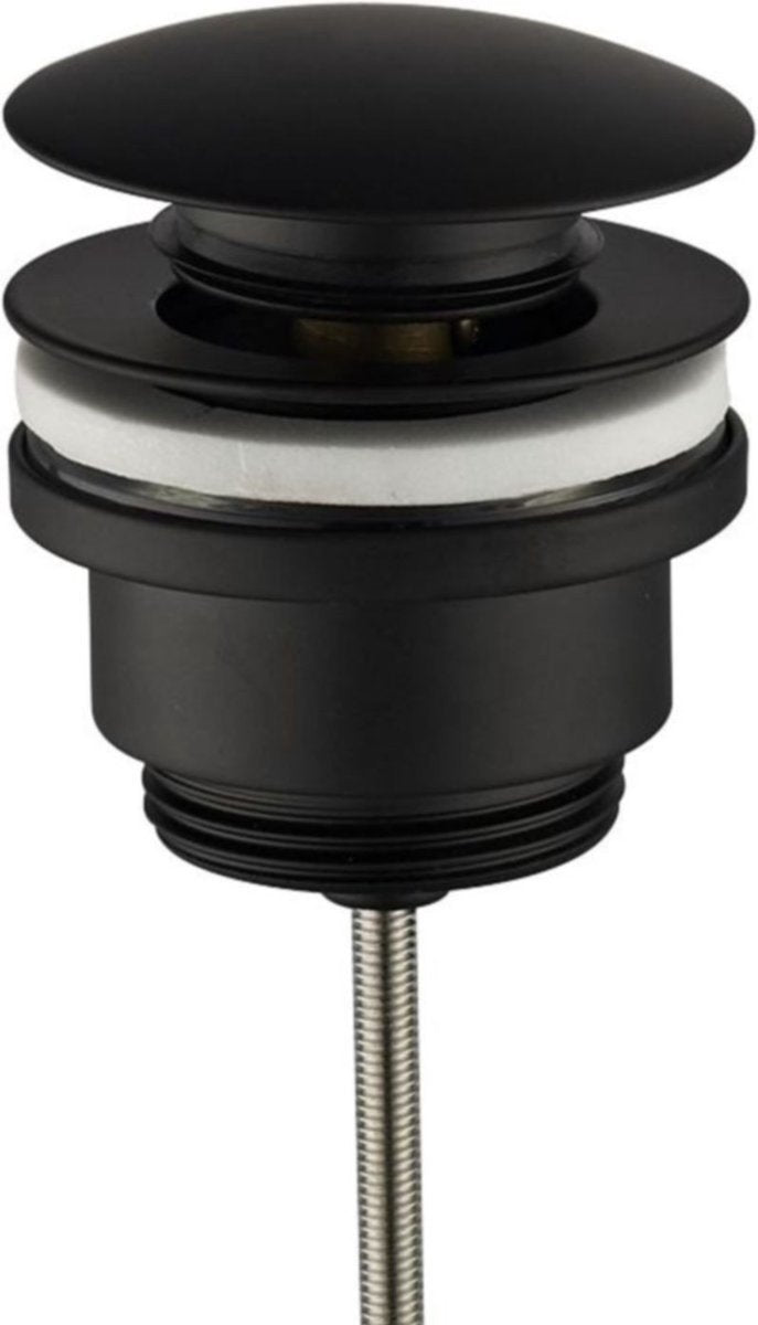 Bouchon de vidange de luxe Click 1 1/4 "noir matt V1188-MS-313-0032