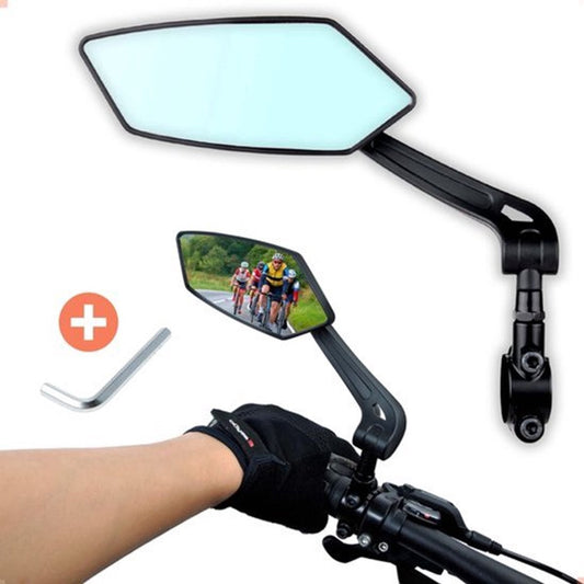 Electric bike rearview mirror, ideal for Father's Day, 360 degrees rotating, compatible with almost all V1188-MS-313-0056