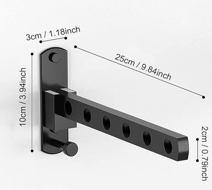 Wall-mounted clothesline - Wasrek - Clothesline - Wall-mounted clothesline - Foldable wall-mounted V1188-MS-313-0059
