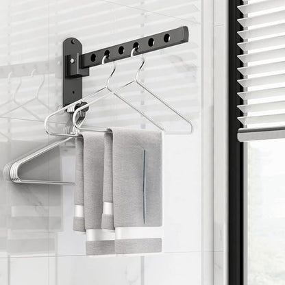 Wall-mounted clothesline - Wasrek - Clothesline - Wall-mounted clothesline - Foldable wall-mounted V1188-MS-313-0059