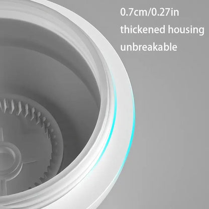 Interactive Dog Toy - Self-Rolling Dog Ball - Durable Automatic Dog Ball, Light Grey - 5.6 cm V1188-MS-313-0062
