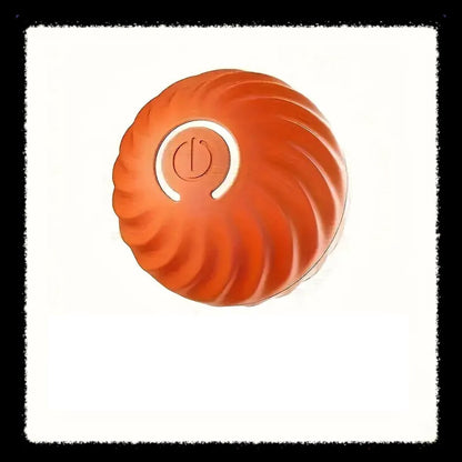 Interactive Dog Toy - Self-Rolling Dog Ball - Durable Orange Automatic Ball - 5 cm V1188-MS-313-0063