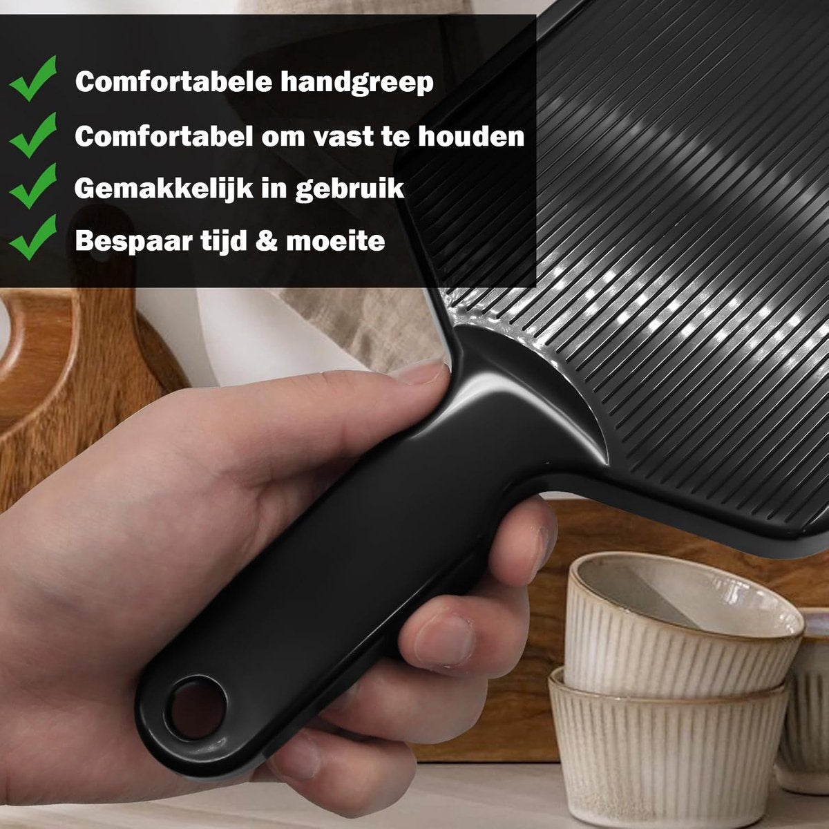 RIVV Japanese Mandoline - Vegetable Slicer - Kitchen Slicer - Manual - Mandolines V1188-MS-313-0068