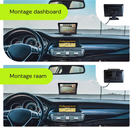 Procar ARC1 HD Parking Backup Camera + 4.3-inch TFT LCD Monitor - Black V1188-MS-313-0071