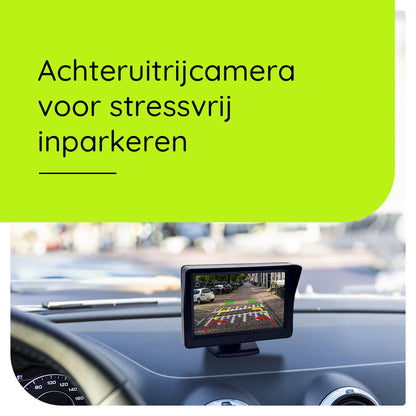 Procar ARC1 HD Parking Backup Camera + 4.3-inch TFT LCD Monitor - Black V1188-MS-313-0071