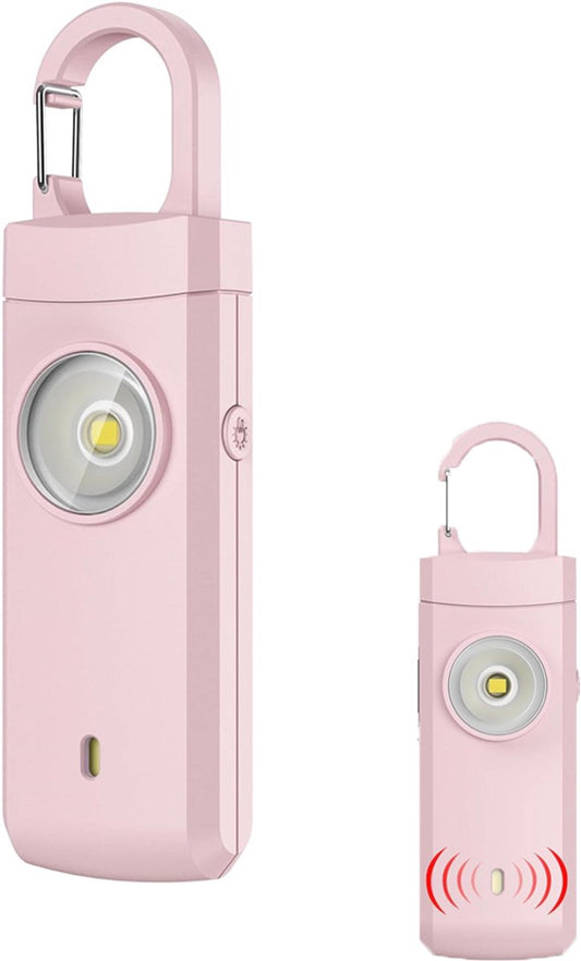 Personal Alarm - Powerful 130dB Sound and Flashing Light - Personal Security Alarm - Self-Defense Keychain - V1188-MS-313-0073