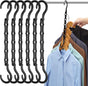 Magic Pendants 6-Piece Set - Space-Saving Hangers - Space-Saving Pendant Organizer for Closet - Multi-Pendant V1188-MS-313-0085