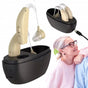 Digital hearing aid - Behind-the-ear sound collector - Rechargeable - Sound amplification - Intelligent noise V1188-MS-313-0090