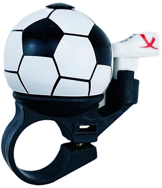 Football bike bell - children's bike bell / girl's bike bell / boy's bike bell / child's bike bell / bike V1188-MS-313-0099