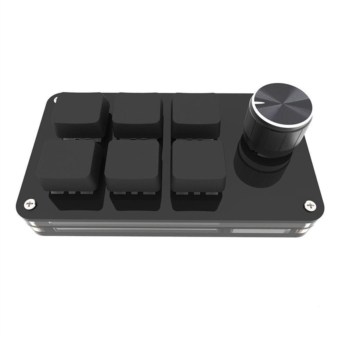 Mini 6-button keyboard, programmable keys, customizable shortcuts, mechanical USB keyboard V1188-MS-313-0109