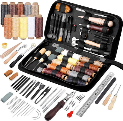 ShopEighty8 - Leather - Leather Processing - Leatherworking Tools - Professional Leather Craft Tool Set - V1188-MS-313-0114