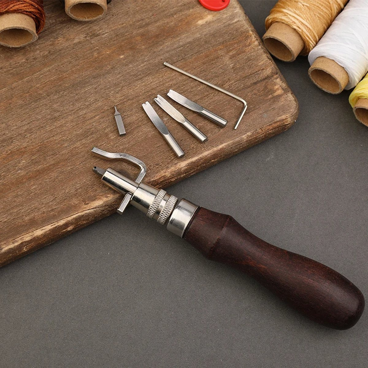 ShopEighty8 - Leather - Leather Processing - Leatherworking Tools - Professional Leather Craft Tool Set - V1188-MS-313-0114