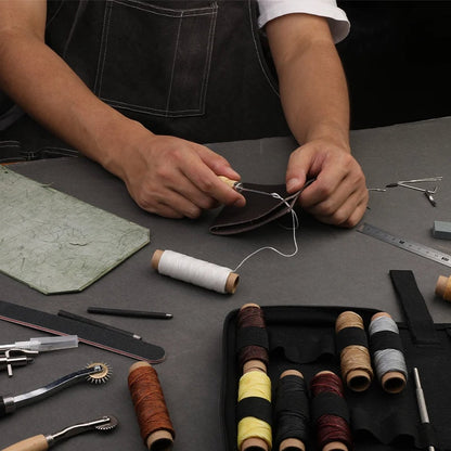 ShopEighty8 - Leather - Leather Processing - Leatherworking Tools - Professional Leather Craft Tool Set - V1188-MS-313-0114