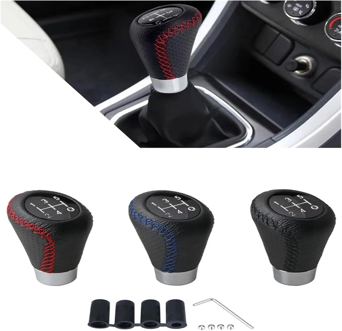 Gear shift lever - Manual gear shift lever - 5-speed transmission - Gear shift lever - Manual transmission - V1188-MS-313-0117