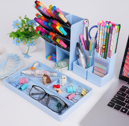 Pencil Case - 13 Compartments - Pen Holder - Desk Organizer - Pencil Holder - Desk Organizer - Pen Case - V1188-MS-313-0119