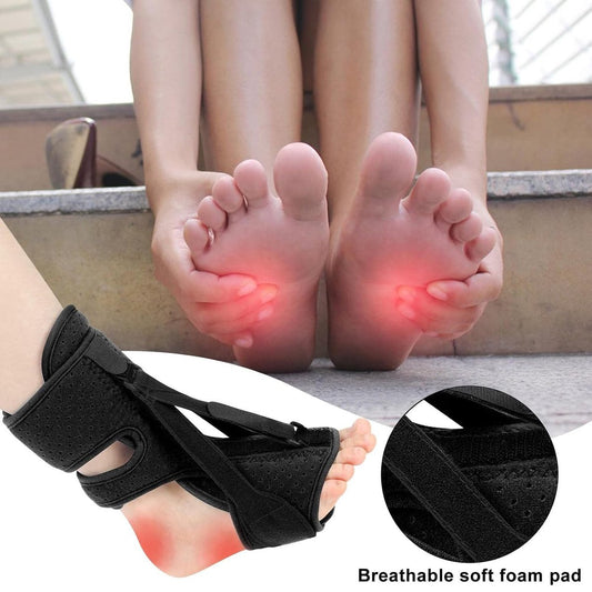 Night splint - Heel spur - Heel spur orthosis - Achilles tendon orthosis - Splint - Strasbourg sock - V1188-MS-313-0124