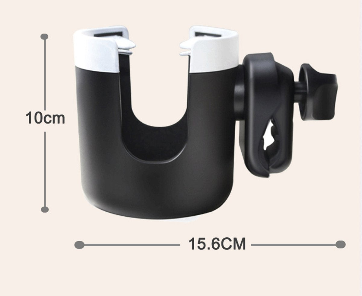 Stroller cup holder, universal stroller/pram cup holder, baby stroller organizer, drink and coffee cup holder V1188-MS-313-0130