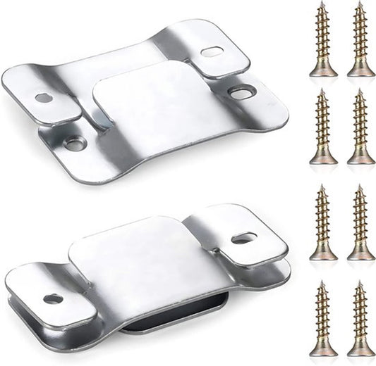 4-Piece Sectional Sofa Connectors, Furniture Connectors, Premium Metal Sofa Connector with Screws, Suitable V1188-MS-313-0142
