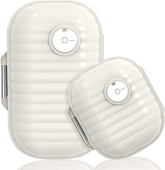 7-Day Pill Organizer, 2-Piece Set - 7-Compartment Pill Organizer - Airtight Medicine Box - Groot+ Klein - V1188-MS-313-0144