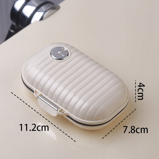Medicine Box - 7-Compartment Pill Organizer - Pill Box - Medicine Box with Secure Closure - Leakproof Pill V1188-MS-313-0145
