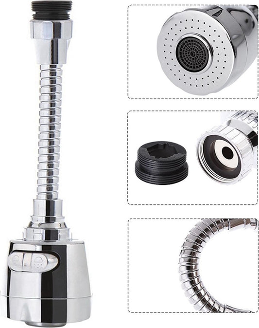 Greenure Flexible Tap Hose - Water-Saving Rinse Tap - Extension - Kitchen Tap V1188-MS-313-0161