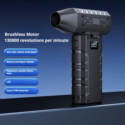 Mini electric turbo jet at 160,000 rpm, wind speed: 52 m/s V1188-MS-313-0176