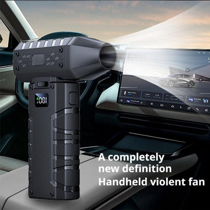 Mini electric turbo jet at 160,000 rpm, wind speed: 52 m/s V1188-MS-313-0176