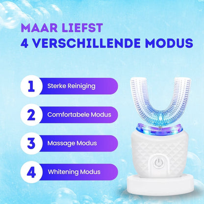 U-shaped electric toothbrush for adults - Automatic and ultrasonic oral care V1188-MS-313-0180