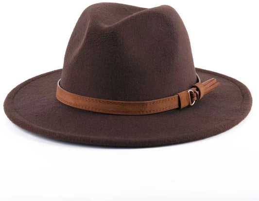 Cap - Bucket Hat - Women's Sun Hat - Women's Bucket Hat - Hiking Hats - Waterproof Wool Hats - Roll-Up Felt V1188-MS-313-0185