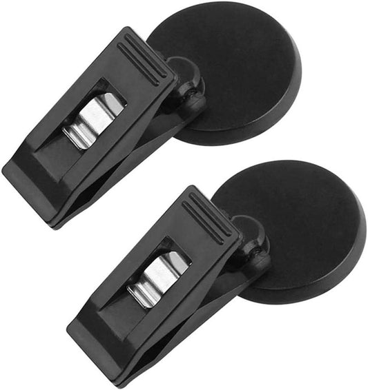 Set of 2 car windshield parking ticket holders - clip-on memo holder for cars, vans and caravans - V1188-MS-313-0197