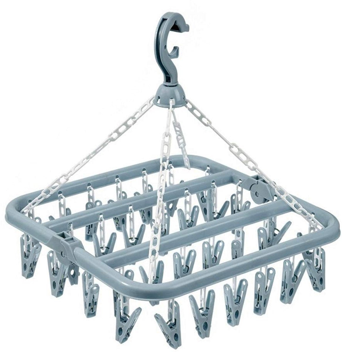 Sock Dryer - Clothesline - 32 Clips - Sock Hanger - Wasrek - Wasrek - Carousel - Drying Carousel - Clothes V1188-MS-313-0205